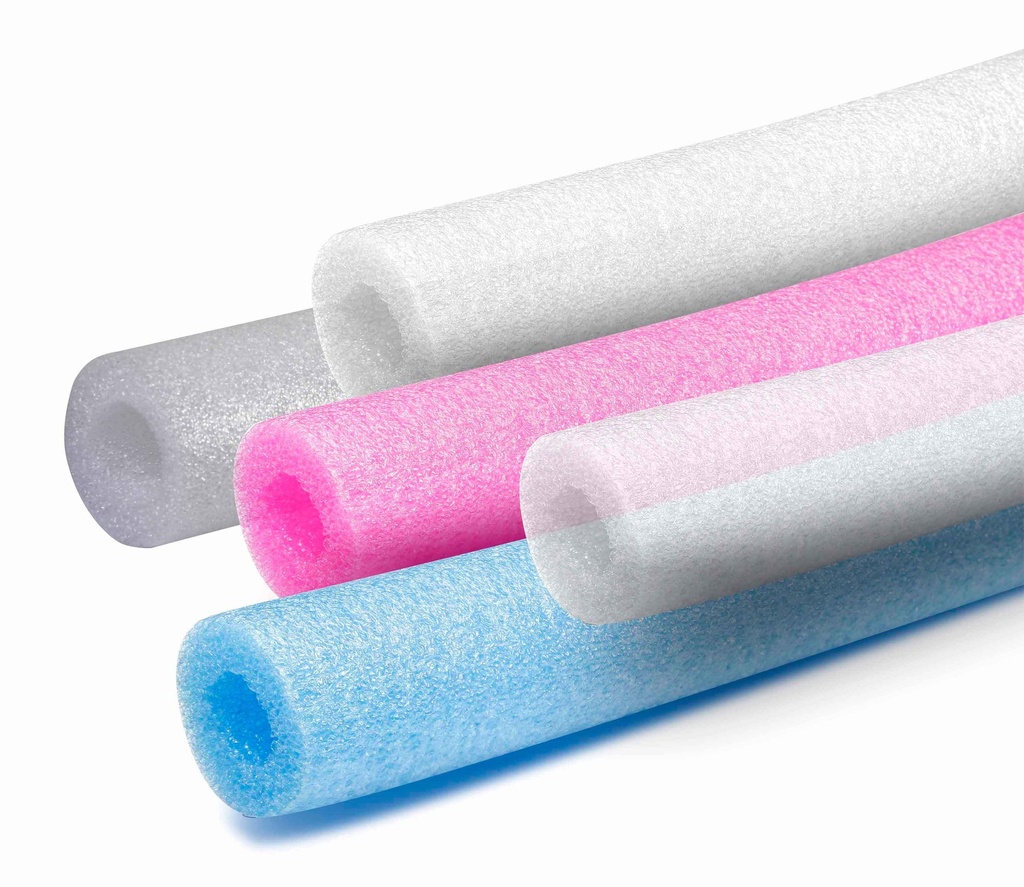 (14020) فوم لوله اى آبى("1/2) 20mm EPE