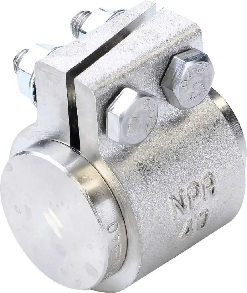 درپوش کلمپی 40mm