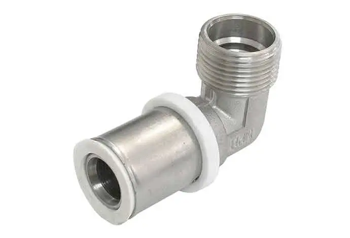 زانو 90 درجه روپیچ پرسی "25mmx3/4