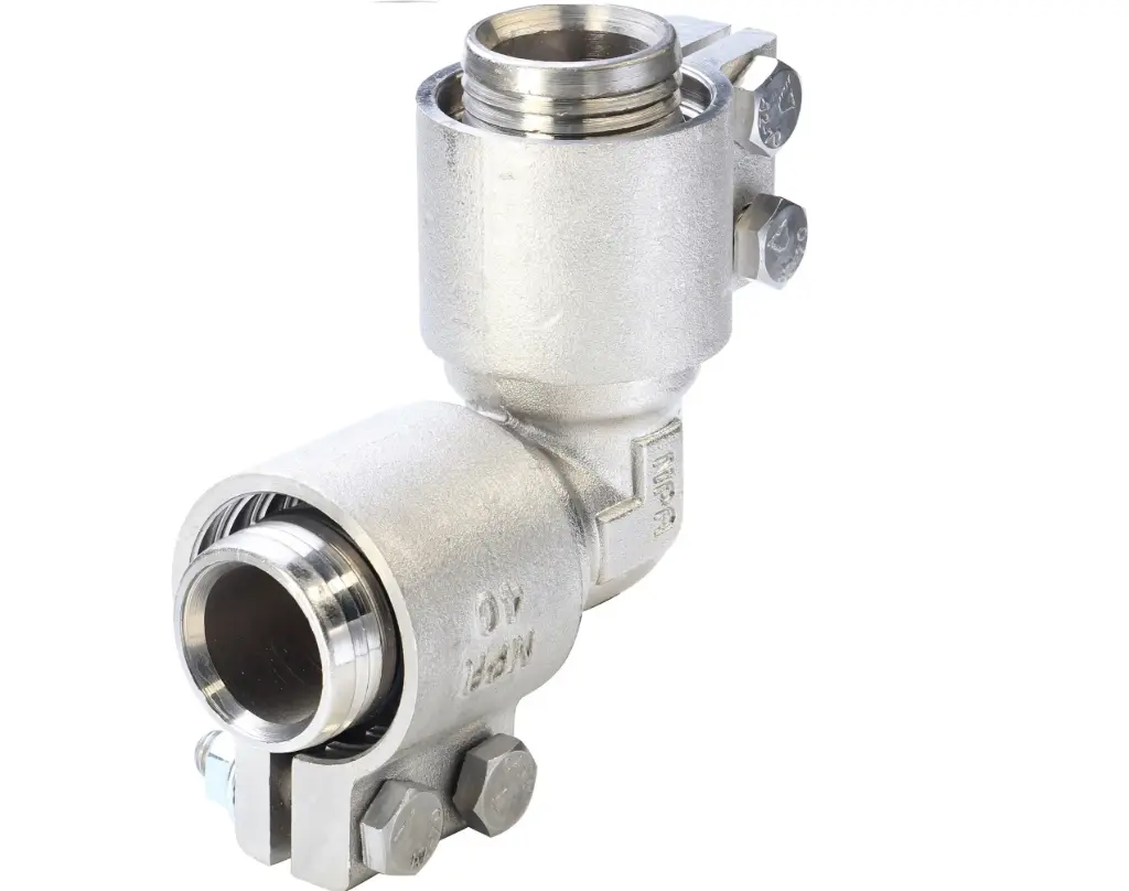 زانو 90 درجه کلمپی 63mm