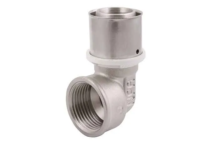 زانو چپقی پرسی "50mmx1 1/2