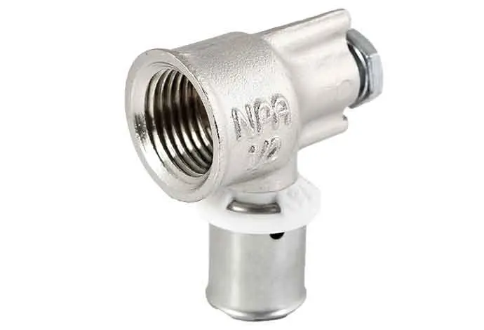 زانو دیواری پرسی "20mmx1/2 - (  99020121614  ) 