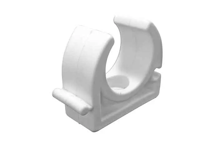 بست لوله سفید 20mm - (  99010250940  ) 