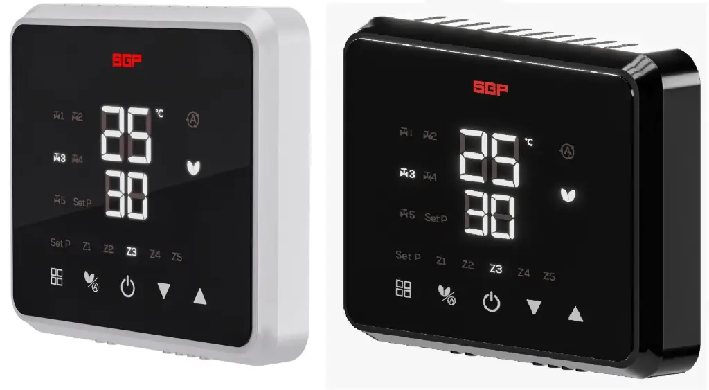 ترموستات اتاقی لمسی 220v SGP سفید - (    ) 