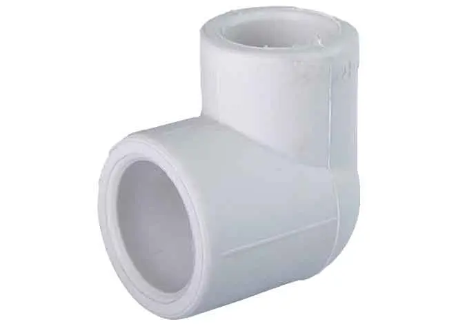 زانو 90 درجه سفید 125mm - (  99010212126  ) 