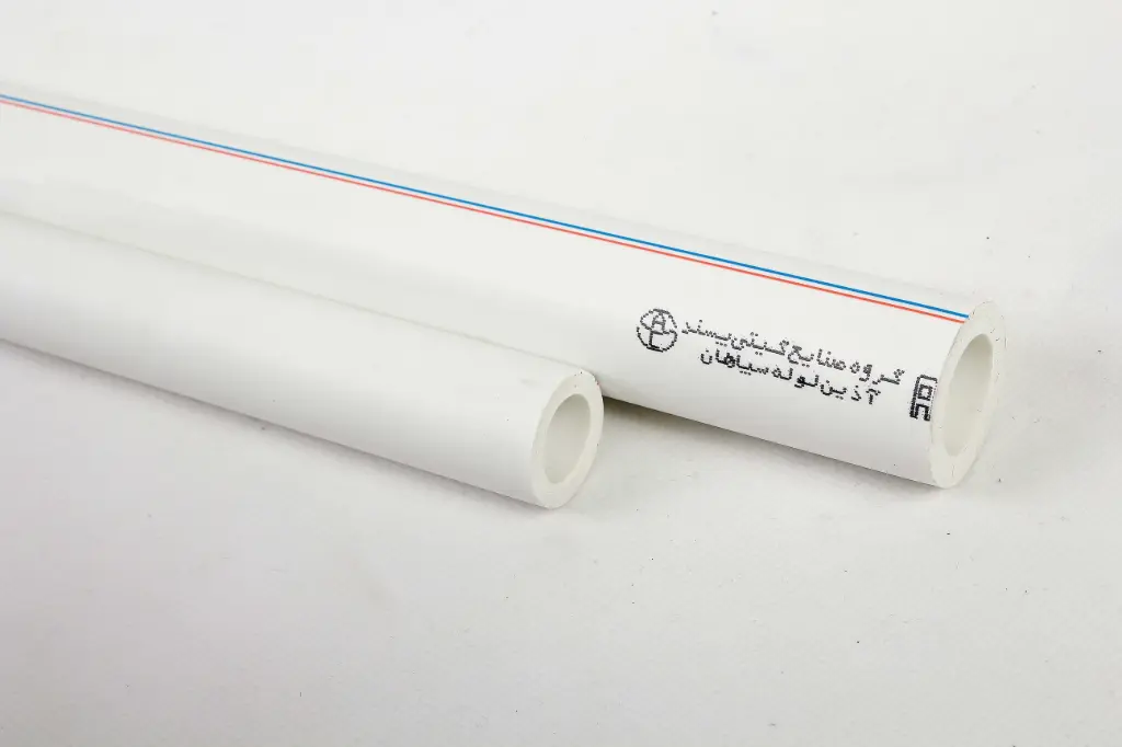 [819161040] لوله تک لایه سفید 40mm   PP-RCT - (  99010360040  ) 