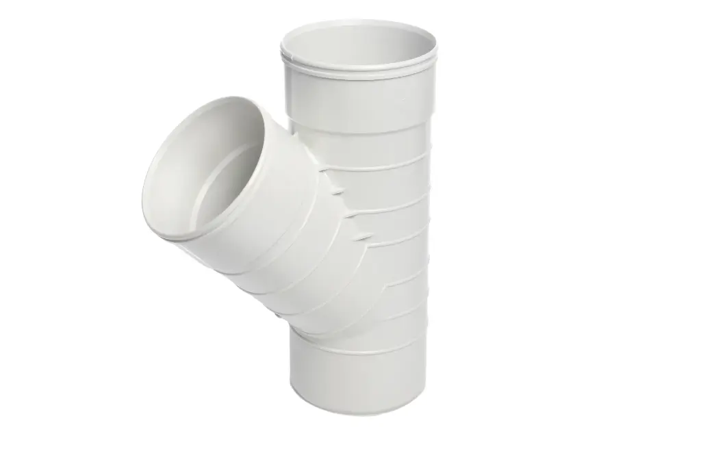 سه راهی 45 درجه  125mm PVC-U - (  99260144594  ) 