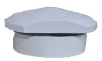 [855382895] کلاهک سه کاره 90mm-110mm-125mm PVC-U