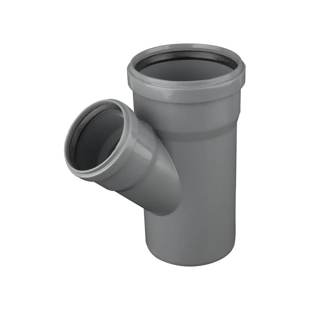 سه راهی پوشفیت 45 درجه 50x63mm - (  99050242320  )  - 