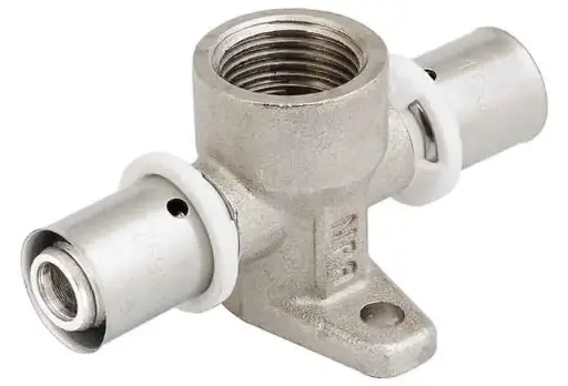 [855163610] سه راهی صفحه دار توپیچ پرسی 20mmx1/2"x20mm - (  99020121314  ) 