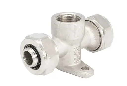 [855213602] سه راهی صفحه دار توپیچ کوپلی 16mmx1/2"x16mm