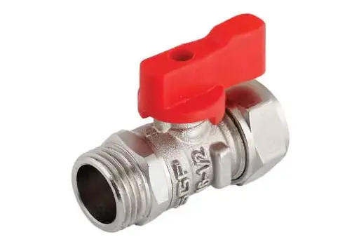 [861641170] شیر یکسر روپیچ کوپلی (نیو ولو) 16mmX1/2  آبی و قرمز