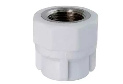 [855341125] بوشن یکسر فلزی سفید "40mmx1 1/4