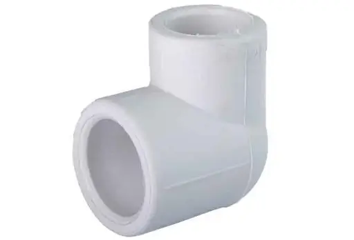 [855321313] زانو 90 درجه سفید 40mm - (  99010212114  ) 