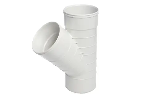 [855382509] سه راهی 45 درجه  90mm PVC-U