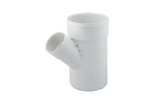 [855382581] سه راهی تبدیل 45 درجه 110x63mm PVC-U