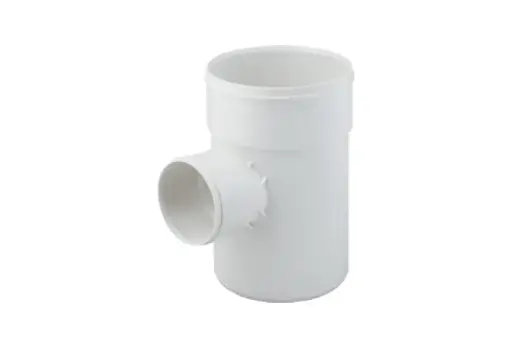 [855382605] سه راهی تبدیل 90 درجه 110x63mm PVC-U - (  99260149313  ) 