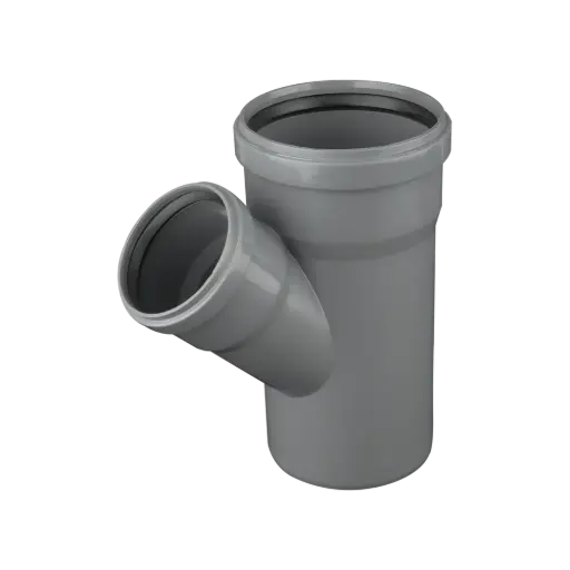 [855362138] سه راهی پوشفیت 45 درجه 75x110mm - (  99050242640  )  - 